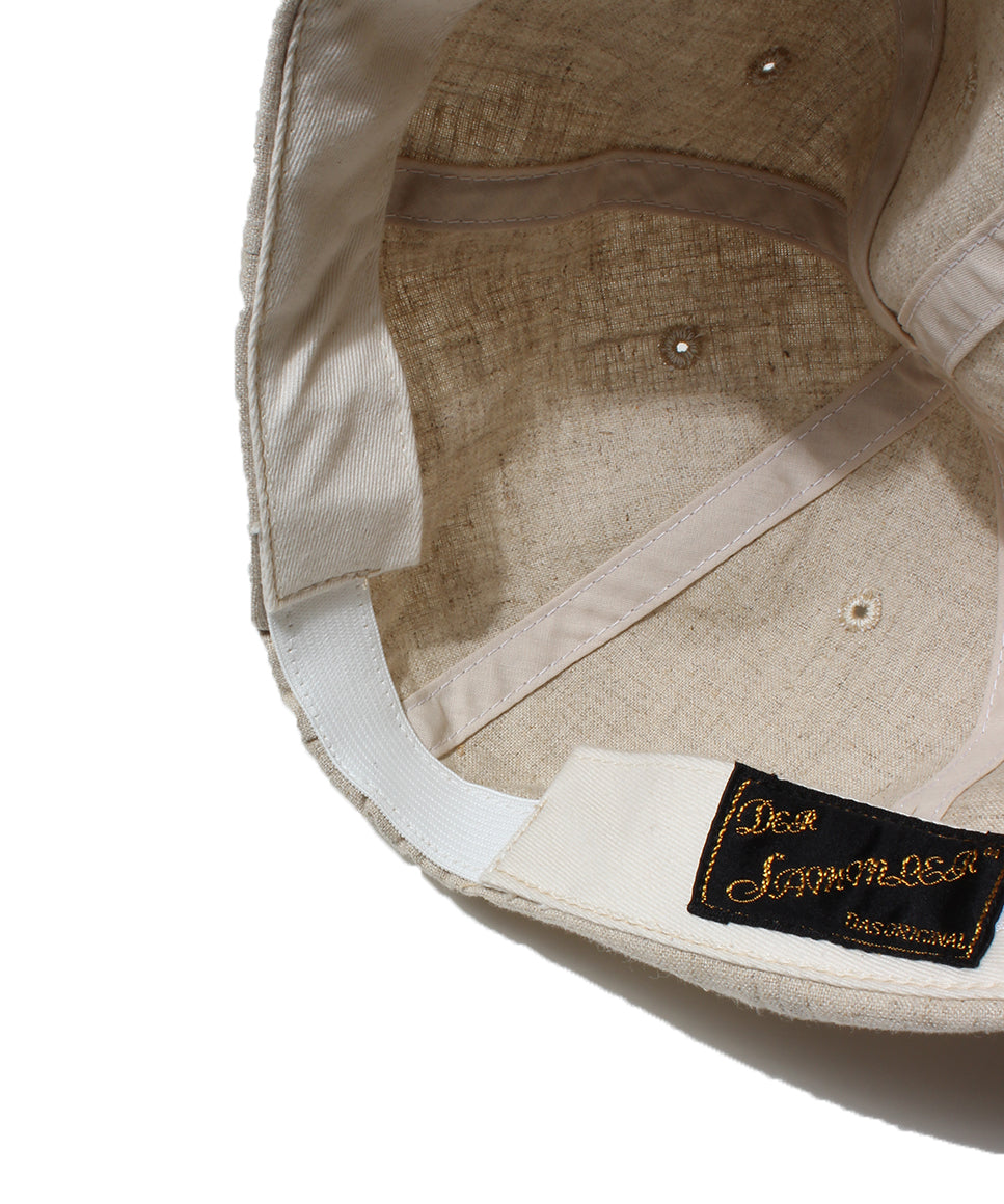 【Der SAMMLER】 TACKLE CAP COTTON LINEN / NATURAL