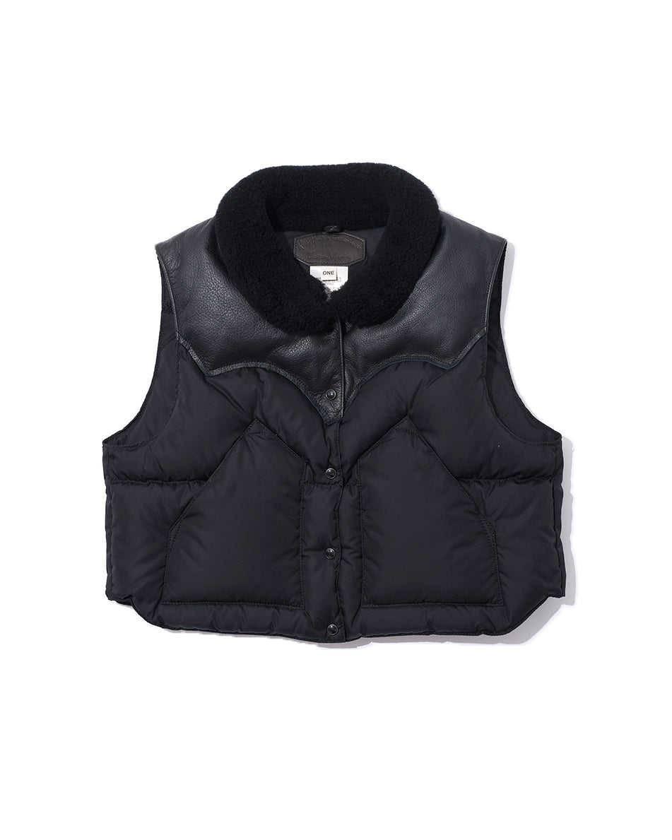 【25AW】ANNELLE VEST BLACK