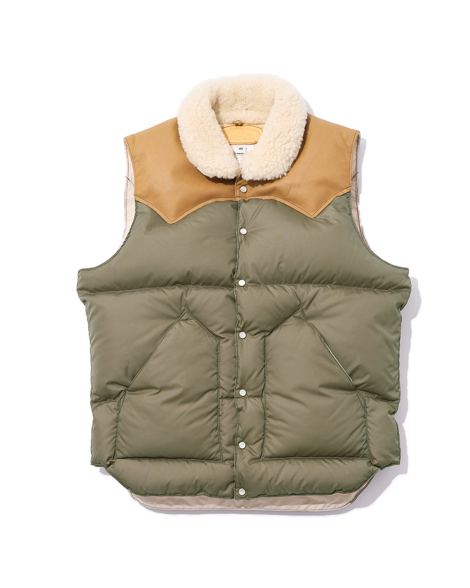 【25AW】CHRISTY VEST OLIVE