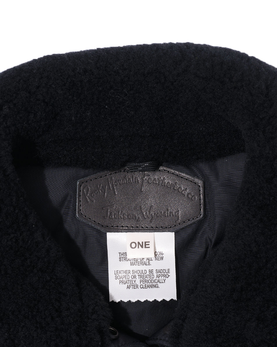 【25AW】ANNELLE VEST BLACK