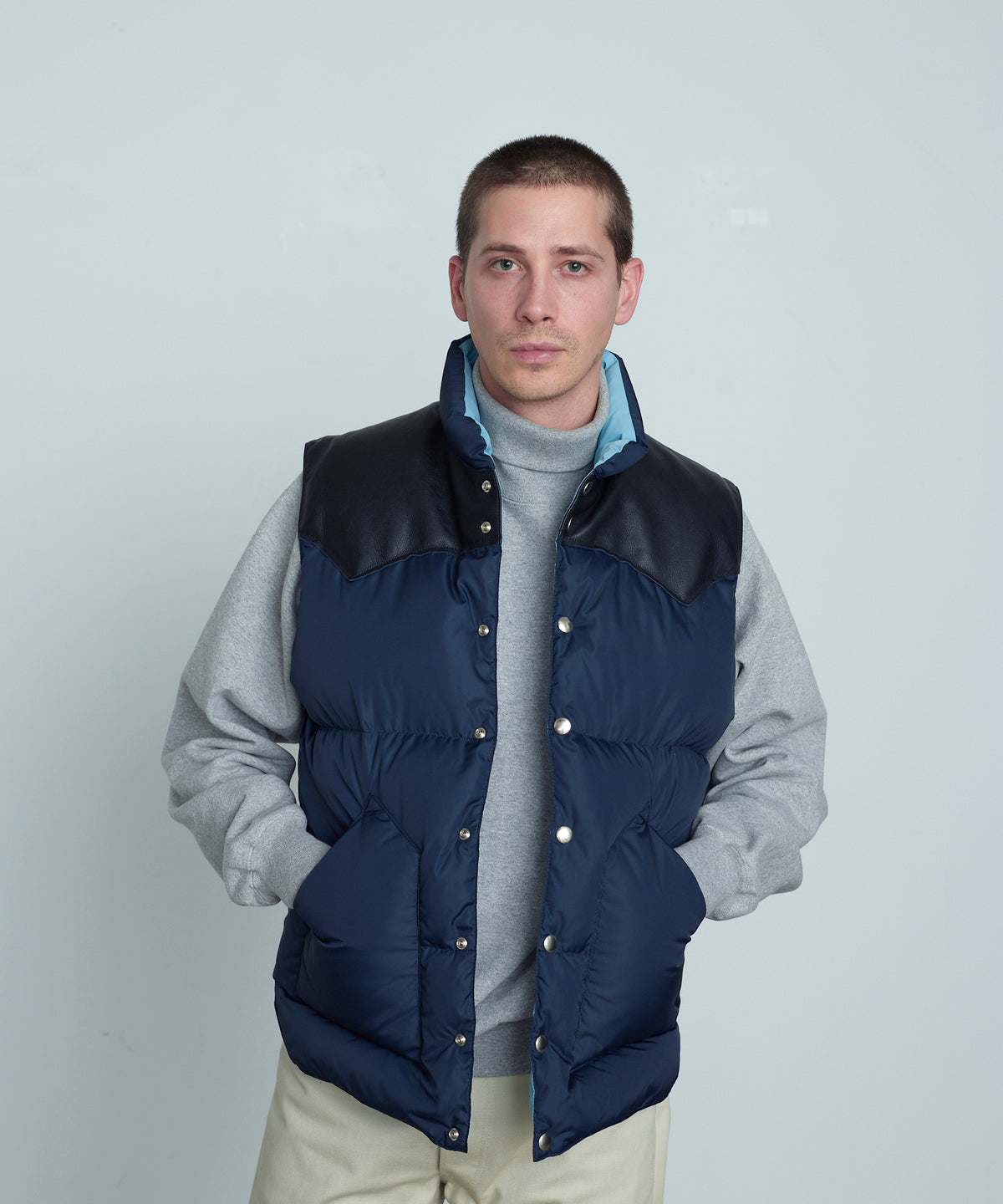 【25AW】DOWN VEST D.NAVY