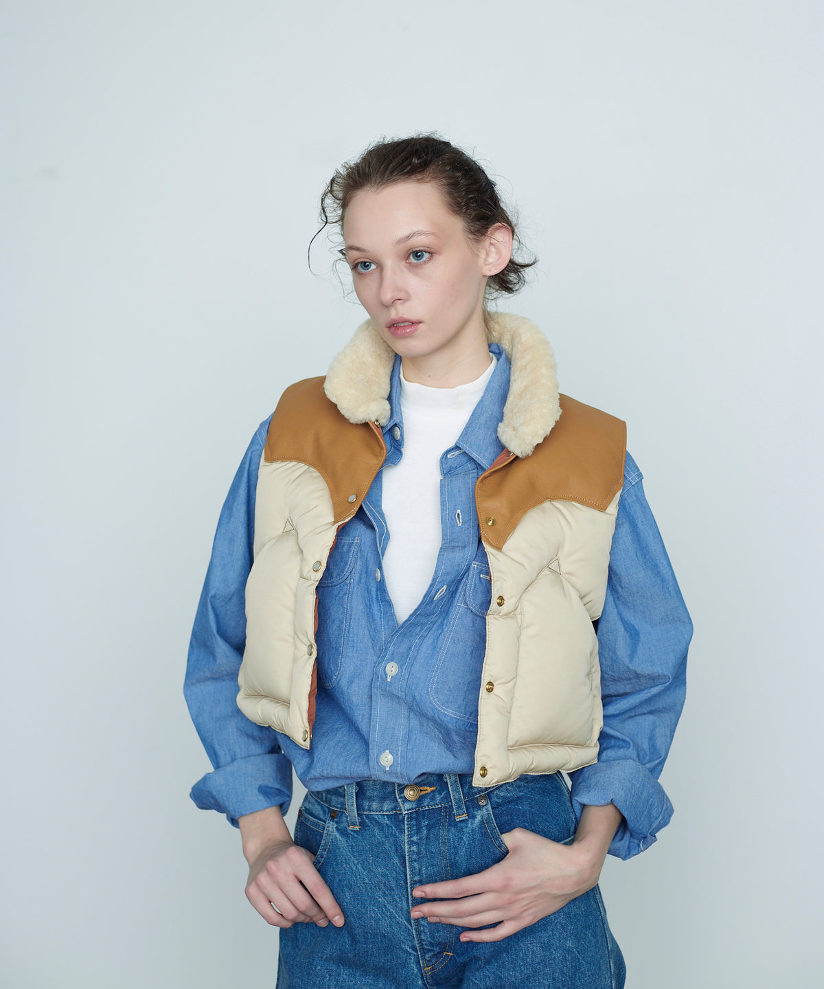 【25AW】ANNELLE VEST L.BEIGE