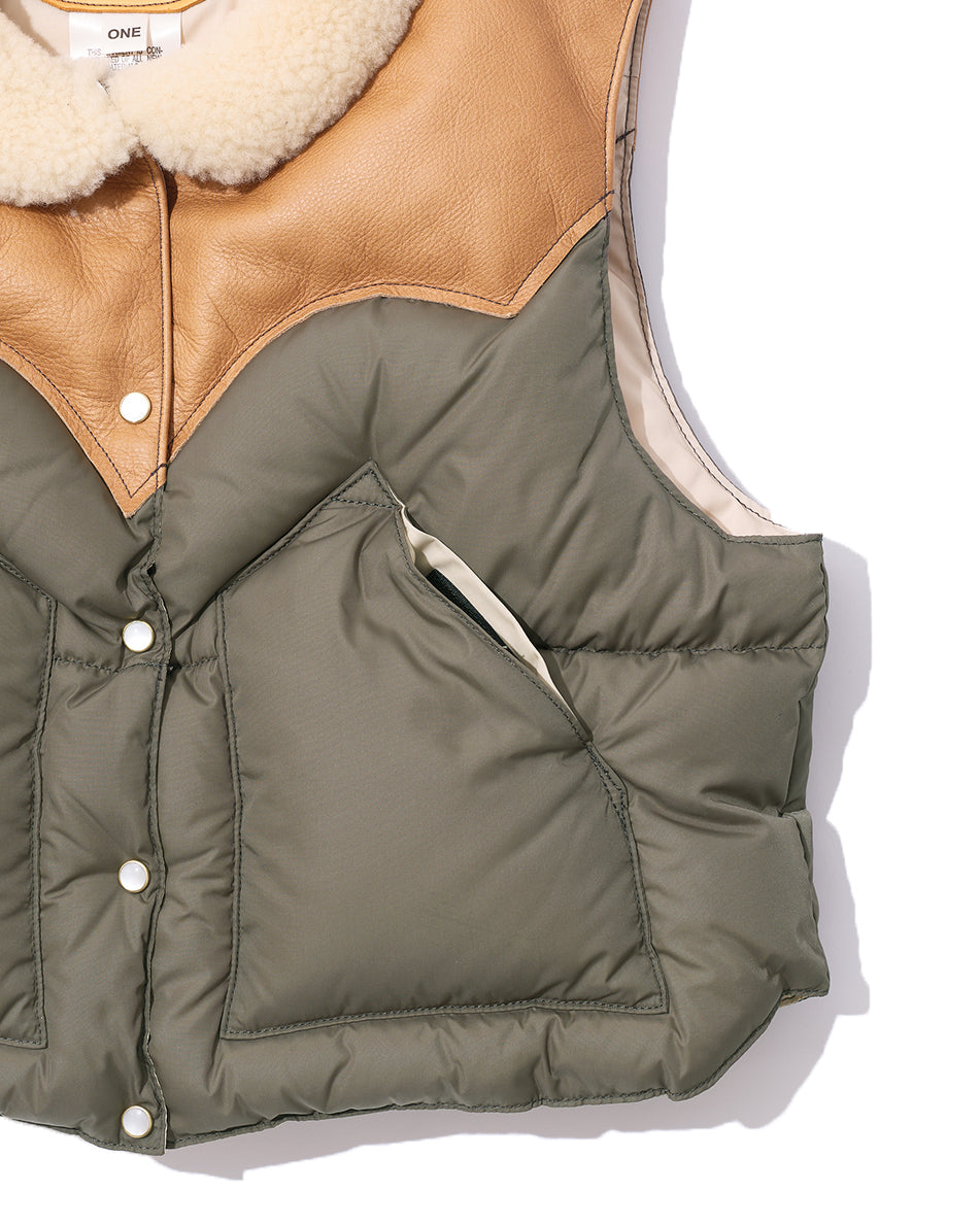 【25AW】ANNELLE VEST OLIVE