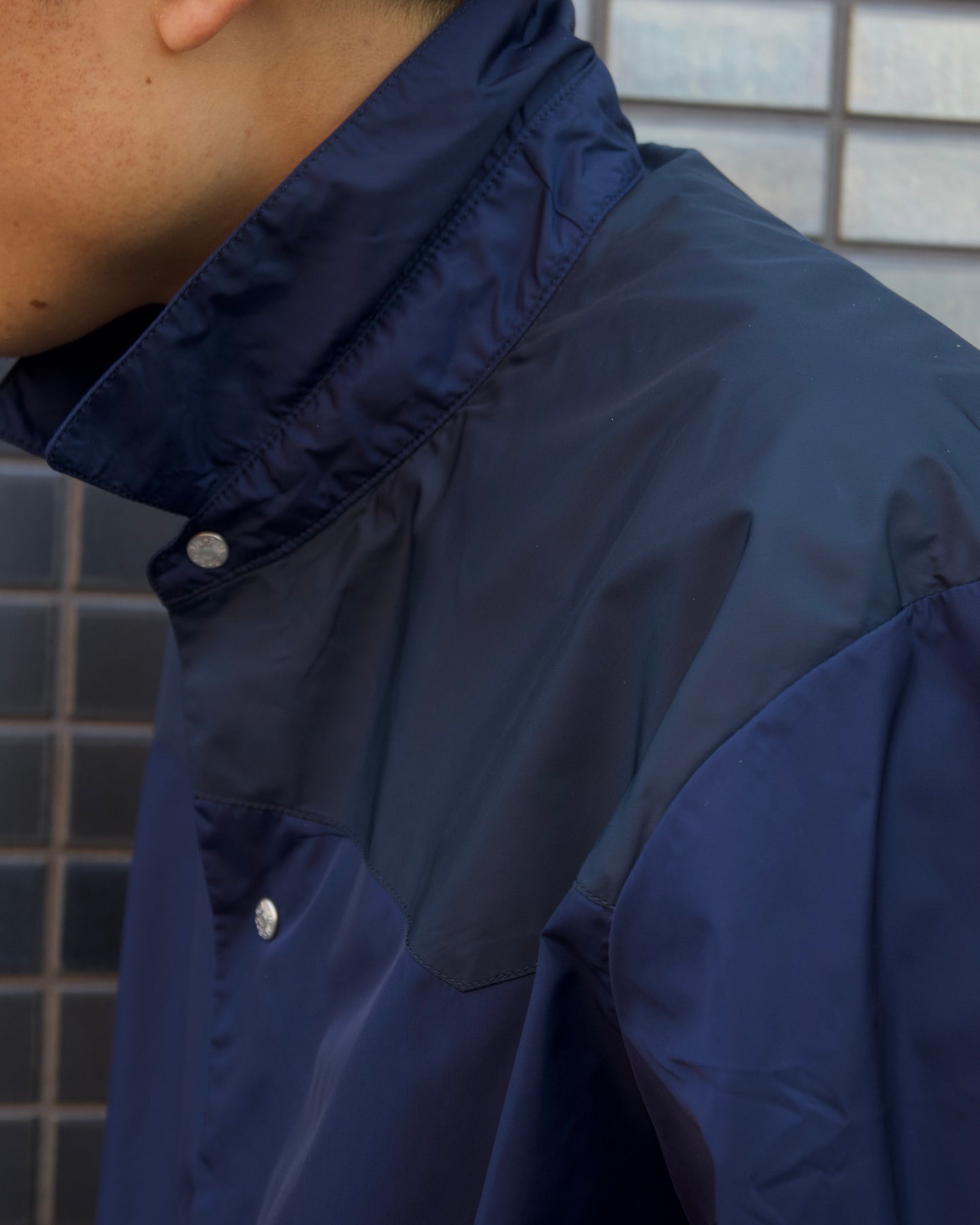 【RMFC】WIND COAT CLASSIC TAFFETA / NAVY