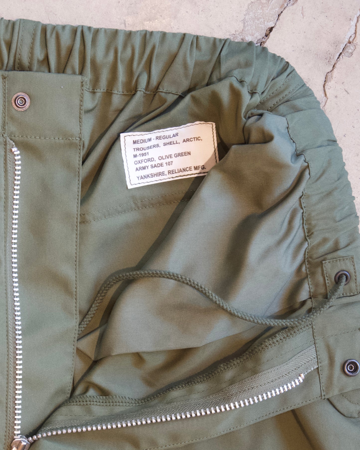 【YANKSHIRE】1951 ARCTIC TROUSERS / OLIVE