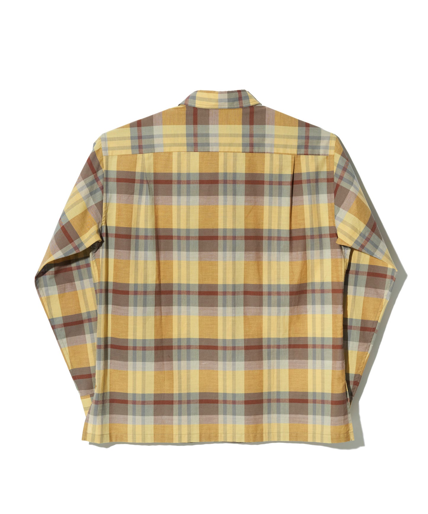 【Der SAMMLER 】KAMP SHIRTS COTTON SILK CHECK