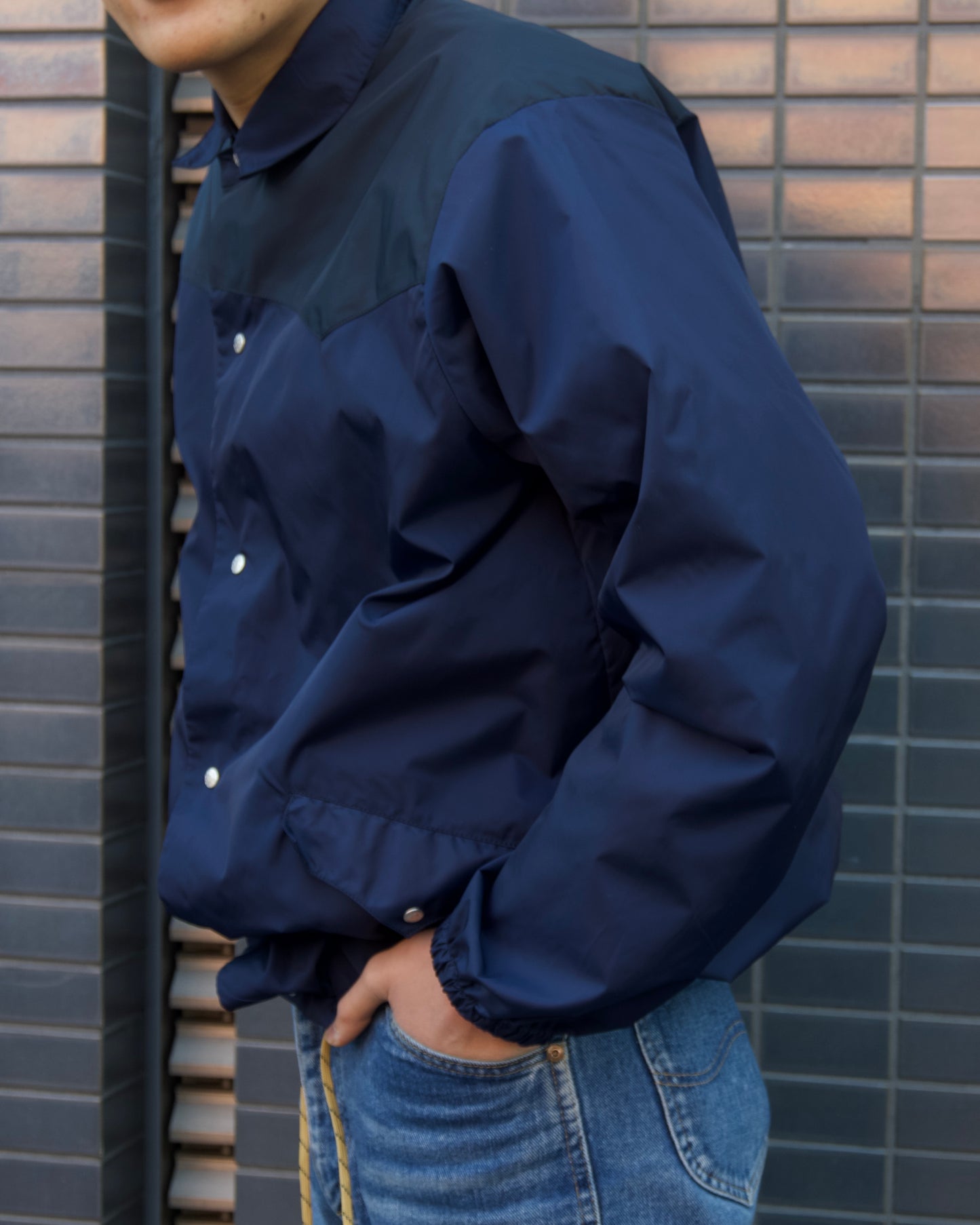 【RMFC】WIND SHIRT CLASSIC TAFFETA / NAVY