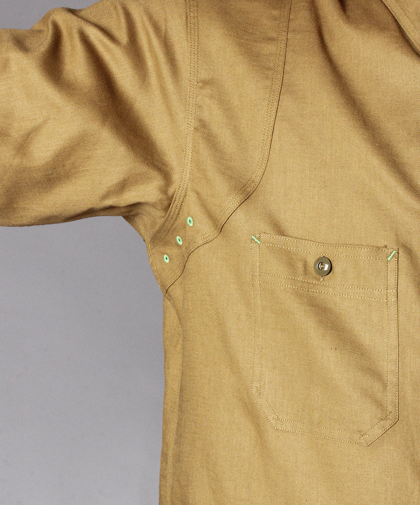 【BIG YANK】SHIRT C1920 FLYER CO/LI TWILL