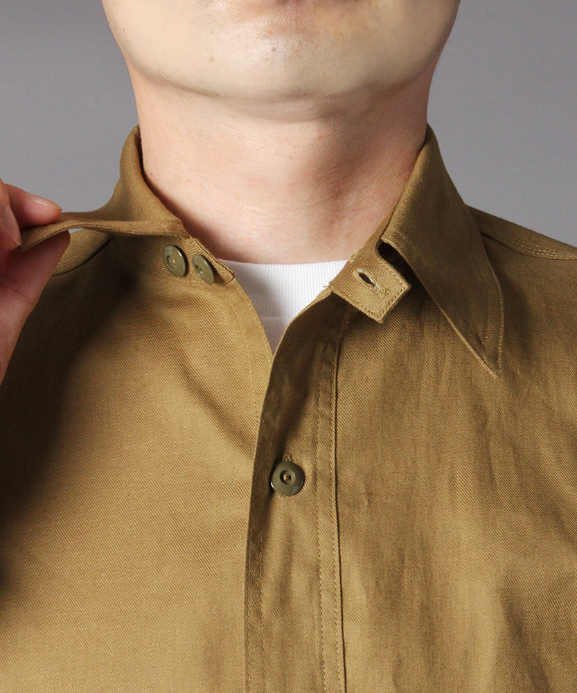 【BIG YANK】SHIRT C1920 FLYER CO/LI TWILL