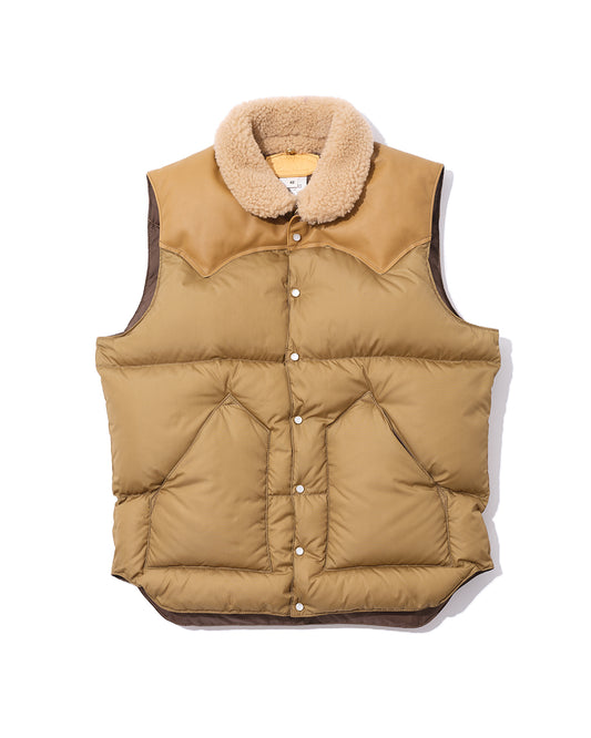 【25AW】CHRISTY VEST CAMEL