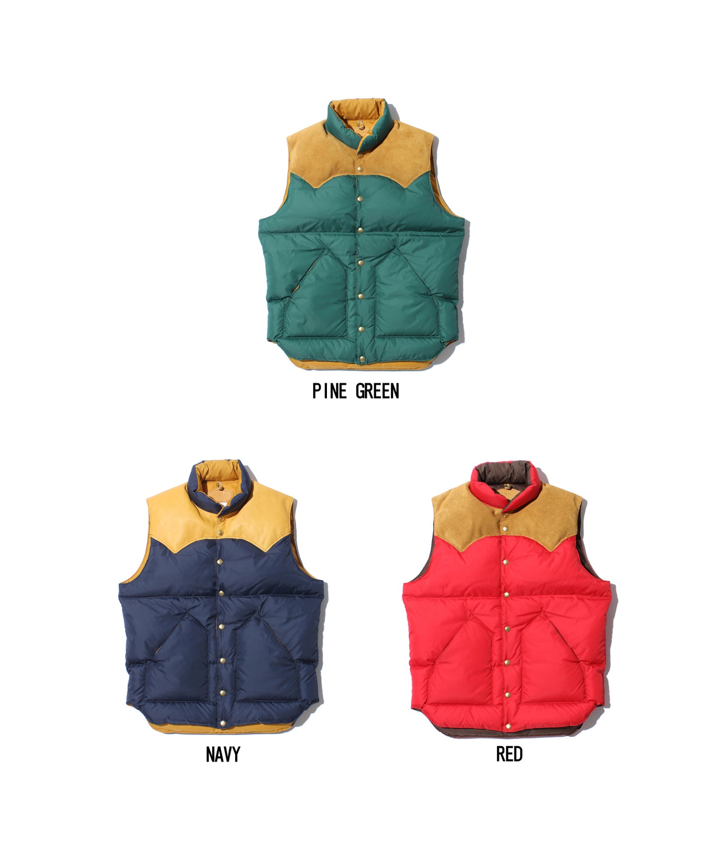 【2024AW】DOWN VEST RED