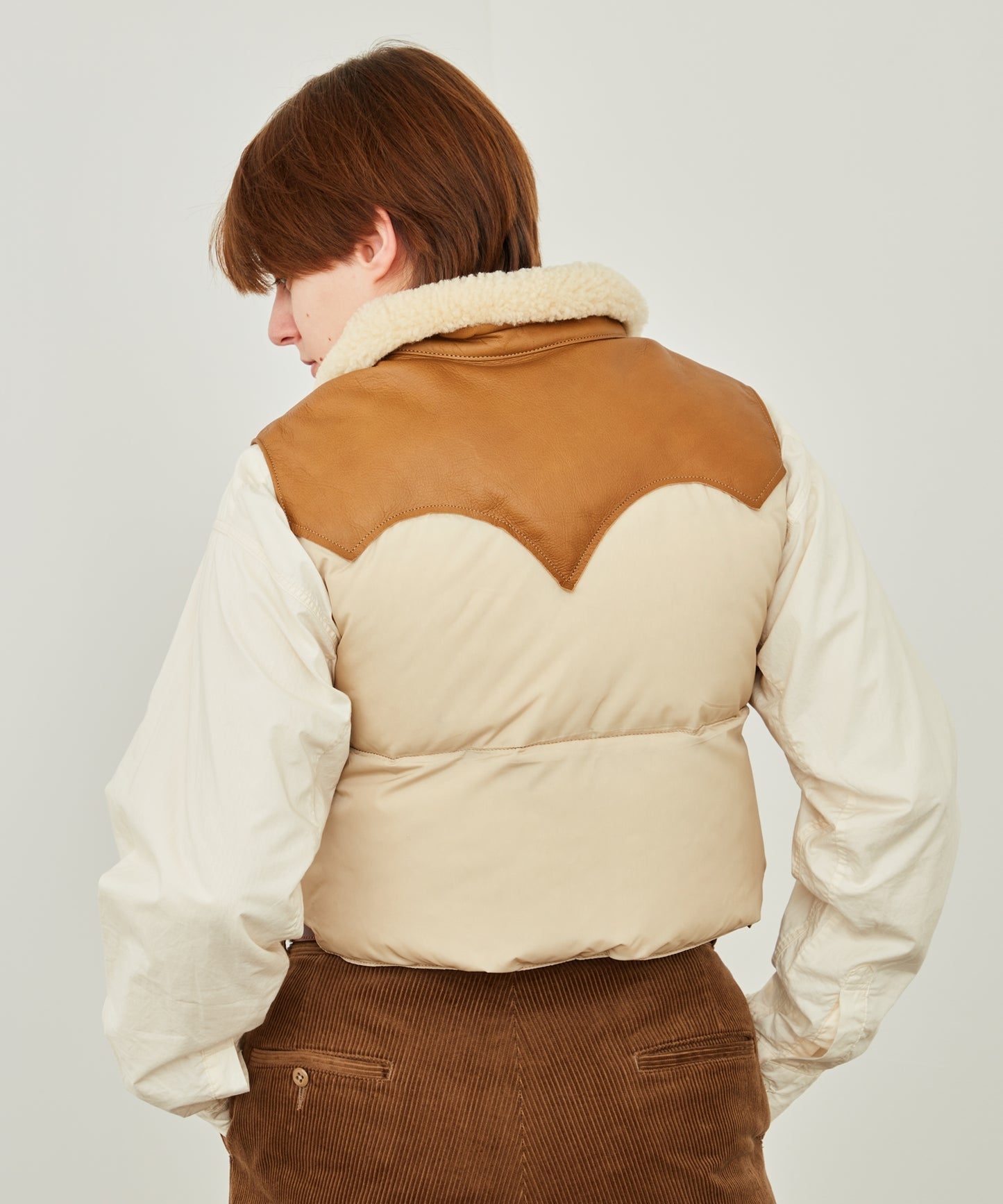 【2024AW】ANNELLE VEST L.BEIGE