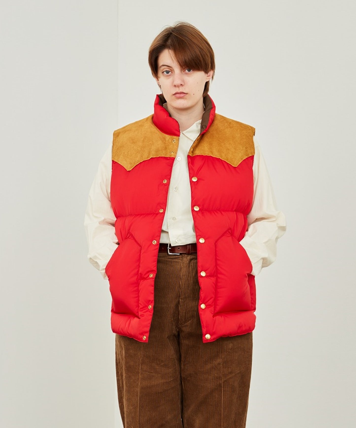 【2024AW】DOWN VEST RED