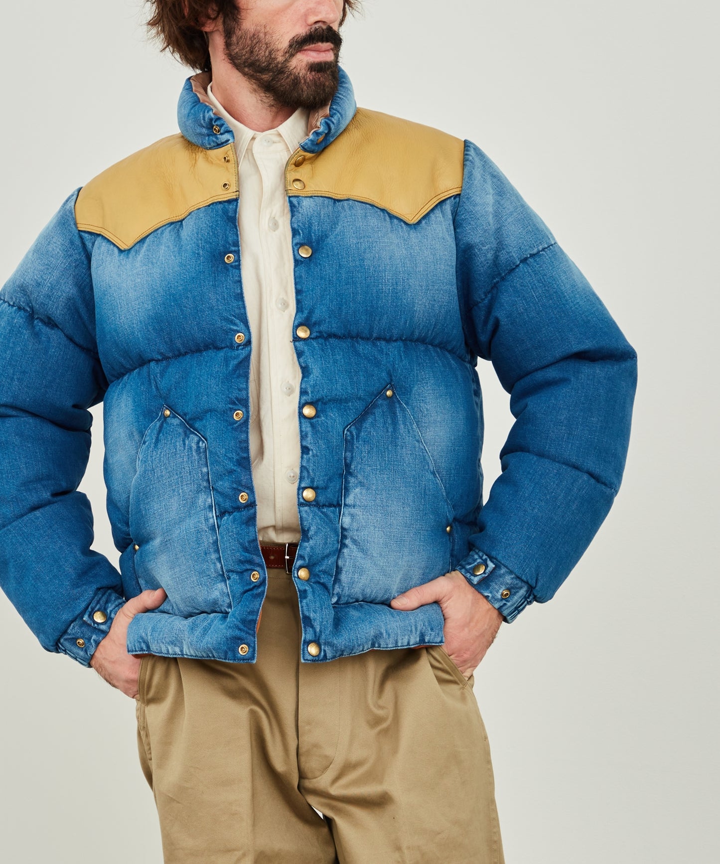 【2024AW】DOWN JACKET DENIM