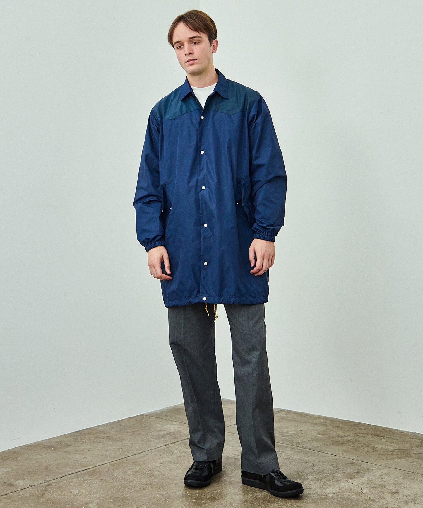 【RMFC】WIND COAT CLASSIC TAFFETA / NAVY