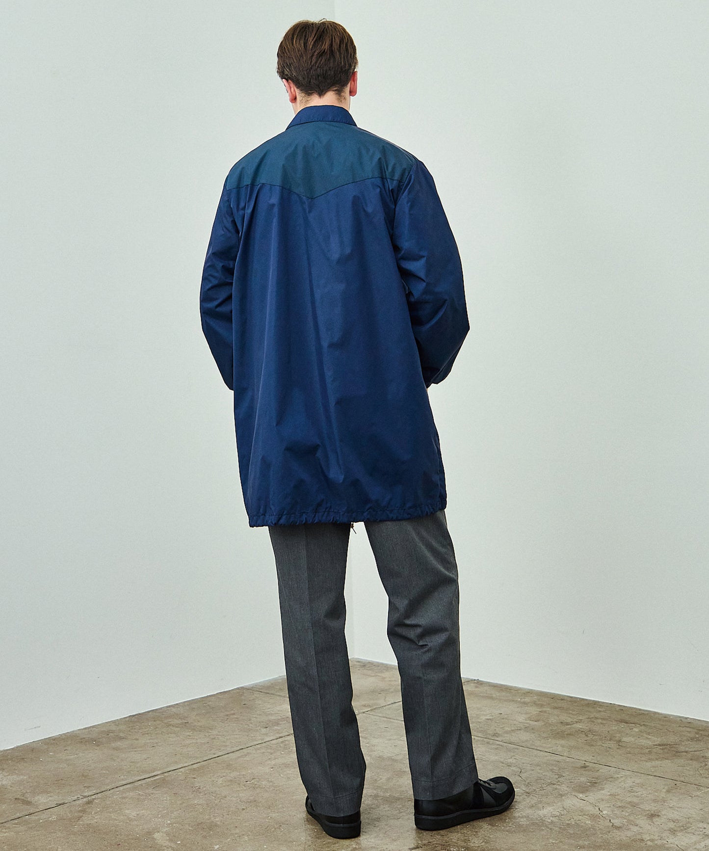 【RMFC】WIND COAT CLASSIC TAFFETA / NAVY